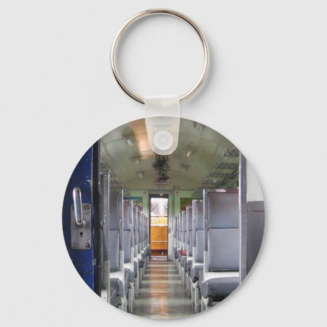 Train Carriage Thailand ... Südostasien Schlüsselanhänger (Vorderseite)