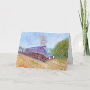 Train, carte de voeux