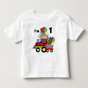 Train Jungle 1er Anniversaire T-shirts et cadeaux