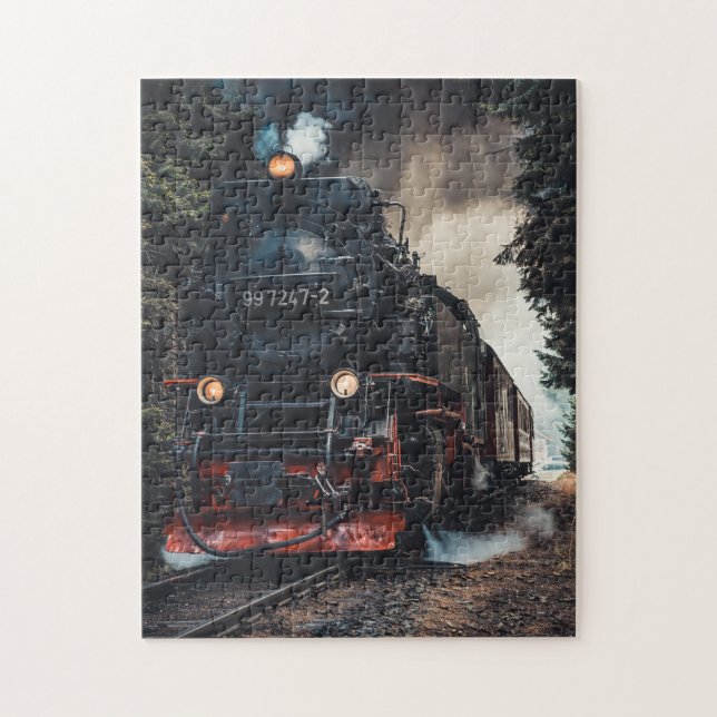 Train Puzzles Daily Jigsaw Puzzle / Métro Train Ji (Vertical)