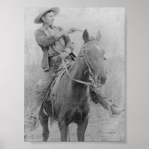 Train Robber Will "Dixon" Roberts Poster