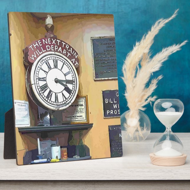 TRAIN STATION FOTOPLATTE (Seite)