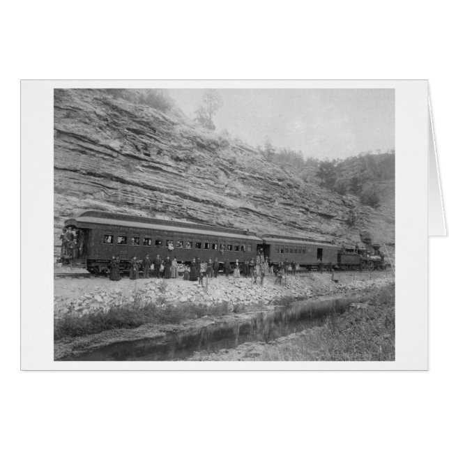 Train sur Burlington et Missouri (Devant horizontal)