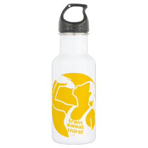 TRAIN SWEAT DRITTE (F) gelb Trinkflasche