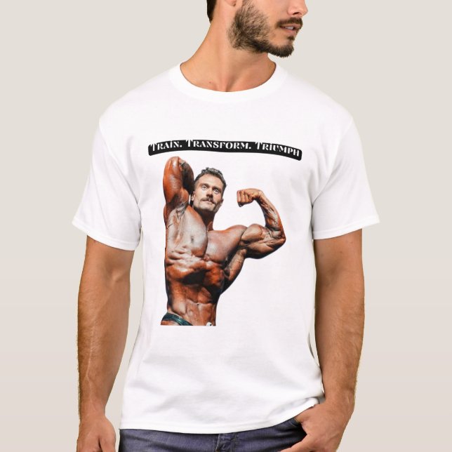 Train. Transform. Triumph T-Shirt (Vorderseite)