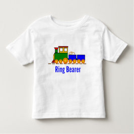 Train Wedding Ring Bear Kleinkind T-shirt