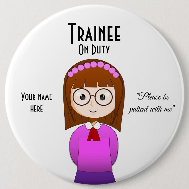 Trainee auf der 6-Zoll-Round-Button Button (Vorderseite)