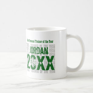 Trainer des Jahres IRGENDEIN JAHR im GRÜN Kaffeetasse