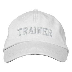 TRAINER Hat Bestickte Baseballkappe