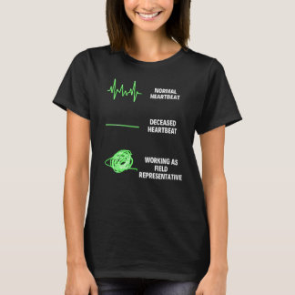 Trainer im Bereich Track und Field Representative T-Shirt