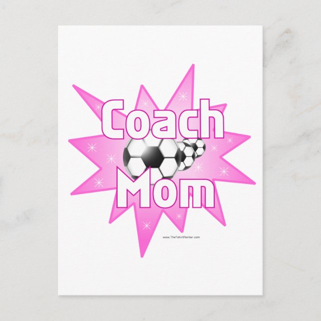 Trainer-Mutter Postkarte (Vorderseite)