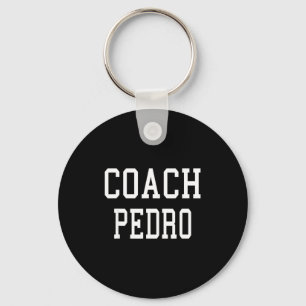 Trainer Pedro Benutzerdefiniertes Fußball-Baseball Schlüsselanhänger