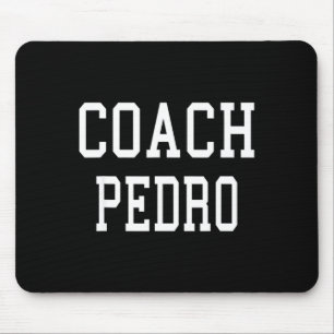 Trainer Pedro Maßgeschneidertes Fußball- Baseball- Mousepad