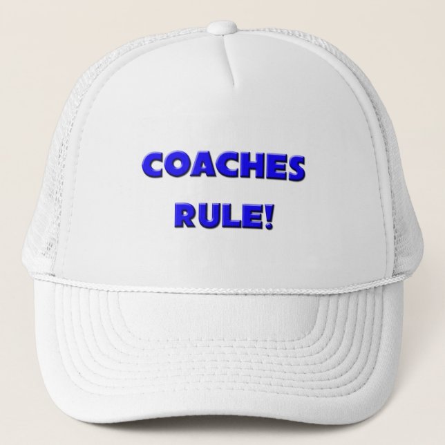 Trainer-Regel! Truckerkappe (Vorderseite)
