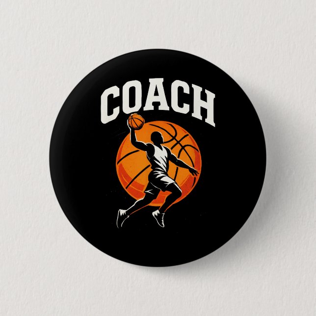 Trainer - Sketll Athlet Sprünge Teamsport  Button (Vorderseite)