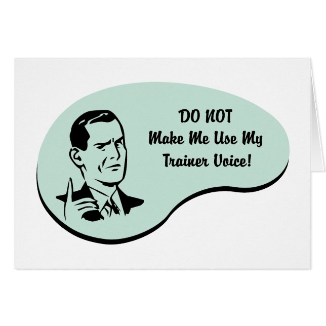 Trainer-Stimme (Vorderseite (Horizontal))