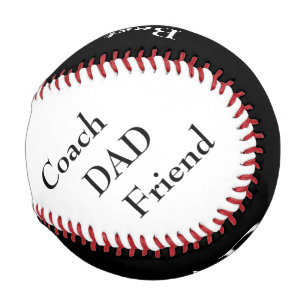 Trainer Vater Freund Bester Vater Nummer eins Baseball
