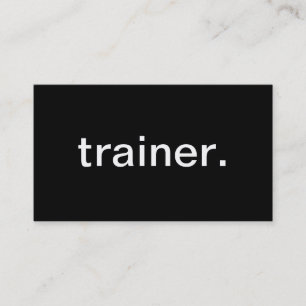 Trainer Visitenkarte
