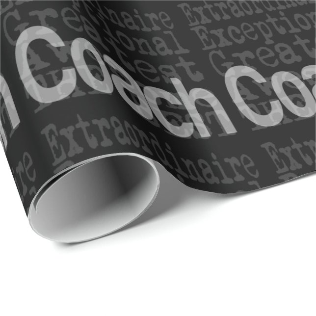 Trainerassistent Geschenkpapier (Rolleneckpunkt)
