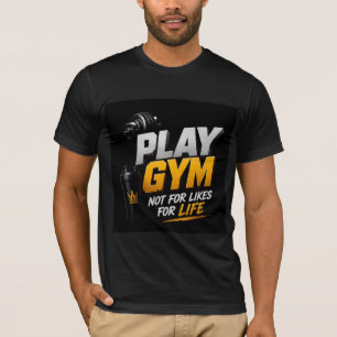 💪 Trainiere im Fitnessstudio nicht für Likes, son T-Shirt