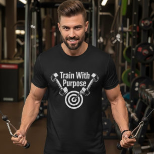 Trainiere mit Ziel – Motivierendes Fitness-T-Shirt T-Shirt
