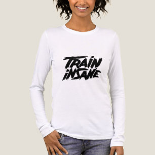 Trainiere verrückt Tri-Blend shirt