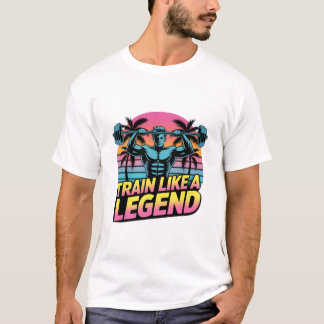 Trainiere wie eine Legende – Urban Street Gymwear T-Shirt