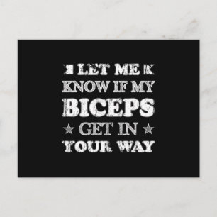 Trainieren Sie Gymnastik Fitness Sport Funny Gift Postkarte
