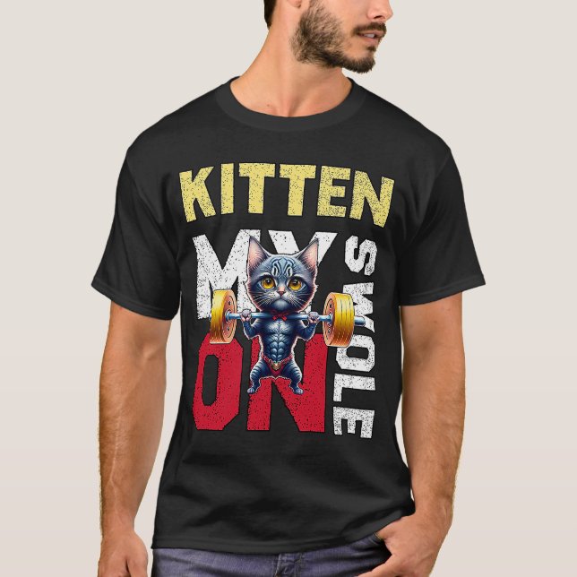 Trainieren von Kitout my Swole on Workout Retro Ca T-Shirt (Vorderseite)