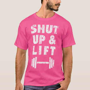 Training für das Gewicht abschalten und anheben T-Shirt