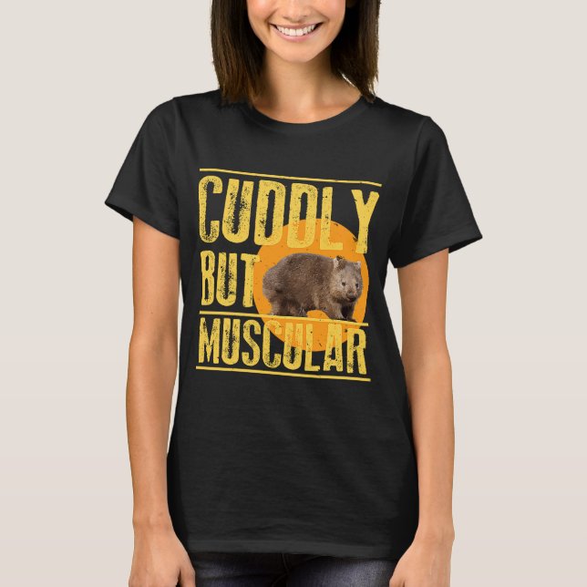Training für Muskel-Wombat-Spiele T-Shirt (Vorderseite)