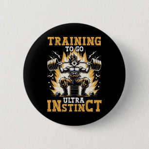 Training für ultra Instinkt Gymnastik Button