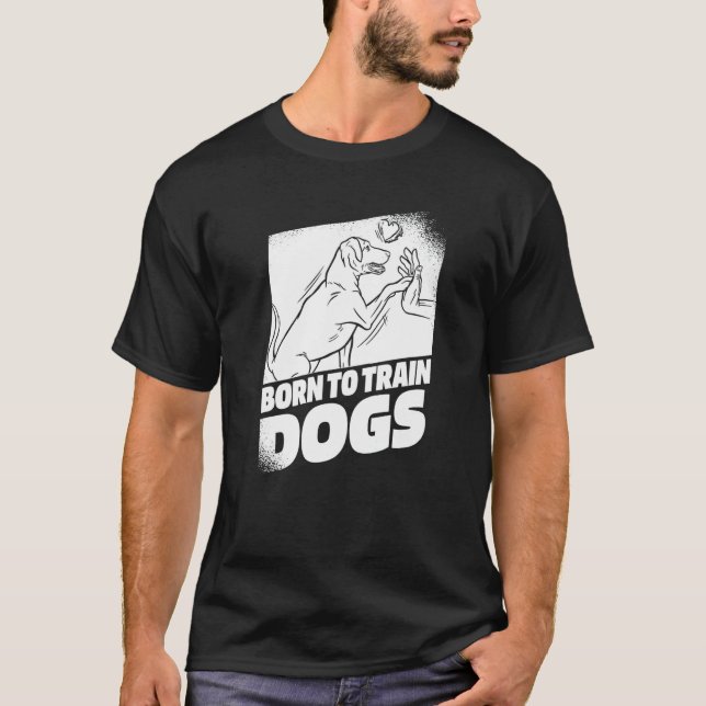 Training High Five Animal Behaviorist  Dog Trainer T-Shirt (Vorderseite)