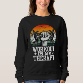 Training ist meine Therapie Sweatshirt