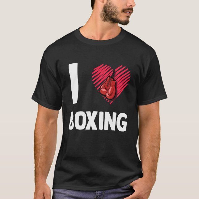 Training Jab Upper Cut Punch Knock Down 6 T-Shirt (Vorderseite)