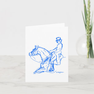 Training: Loose Rein Card - Blue Karte