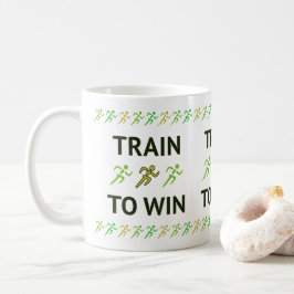 Training zum Spaß beim Laufen Kaffeetasse