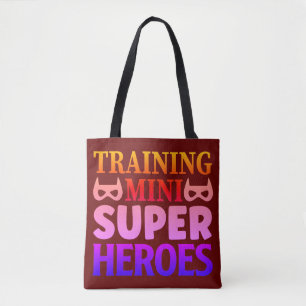 Trainings Mini-Supperhelden Lehrer-Geschenk Tasche