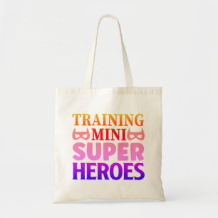 Trainings Mini-Supperhelden Lehrer-Geschenk Tragetasche