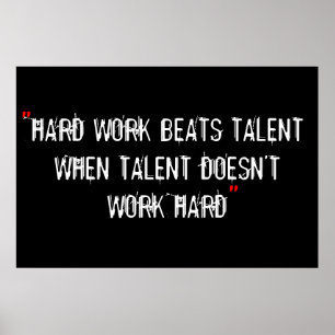 Trainings-Motivations-Plakat Poster