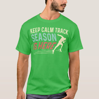 Trainingssaison-Sport-Trainer-Geschenk Retro-Mädc T-Shirt