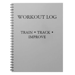 Trainings-Tracker & Trainingsjournal Notizblock