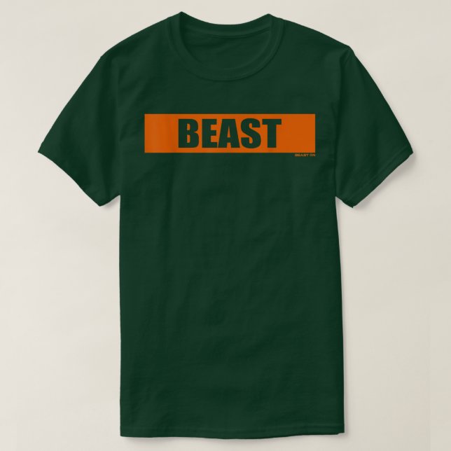 Trainingsgeräte für Besenschwanz Orange Color Trai T-Shirt (Design vorne)