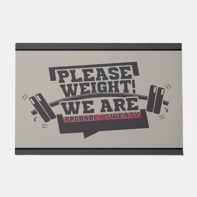 Trainingsgymnastik im Freien, Gym Doormat - Gymer  Fußmatte (Vorderseite)