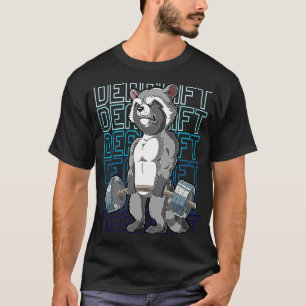 Trainingslager für Raccoon Gym T-Shirt