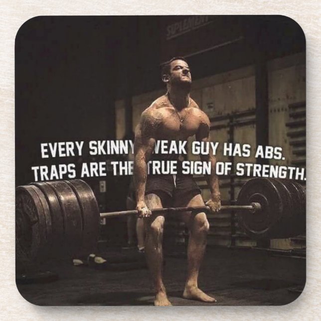 Trainingsmotivation - Fallen - Training Getränkeuntersetzer (Vorderseite)