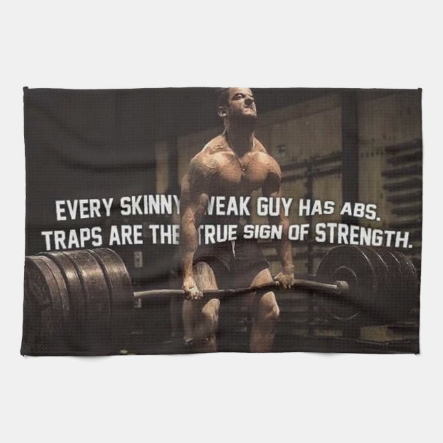 Trainingsmotivation - Fallen - Training Handtuch (Horizontal)