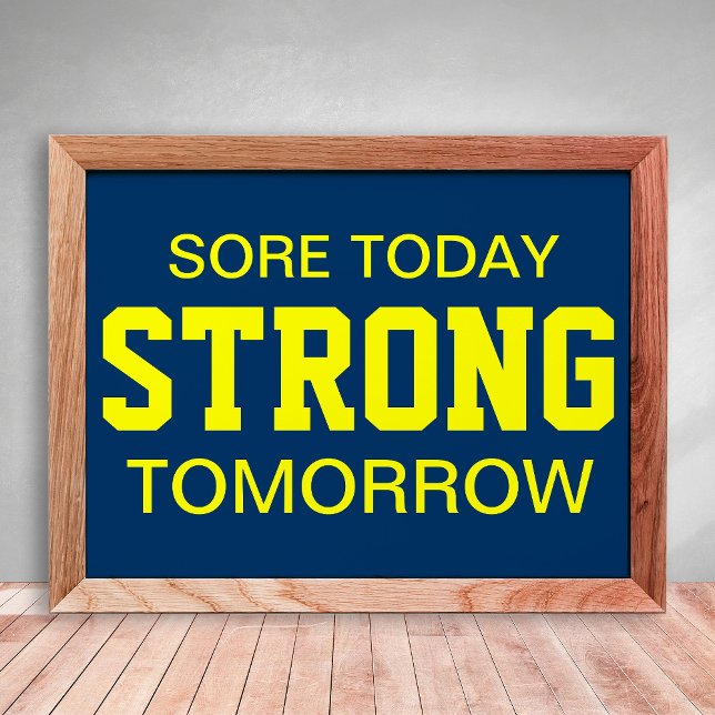 Trainingsmotivation Poster (Von Creator hochgeladen)