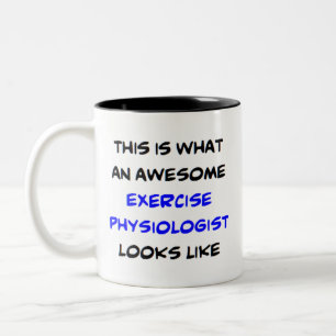 Trainingsphysiologe, phantastisch zweifarbige tasse