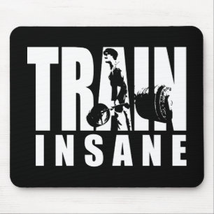 TRAINSANE - Aufzug - Gymnastiktraining Motivierend Mousepad